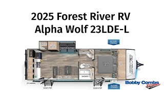 2025 Forest River RV Alpha Wolf 23LDEL walkthough rv rvsales forestriverrv bobbycombsrv [upl. by Imeaj]