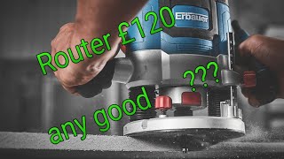 TOOL REVIEW ERBAUER ROUTER ER1200 [upl. by Sybley]