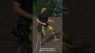 Install Solar Panel Railing  DIY Solar Guide canadasolar solar canadiansolarpanels [upl. by Sanfred]