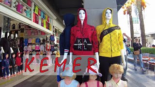 KEMER STREET WALK SHOPPING TURKEY kemer turkey antalya [upl. by Elysee]