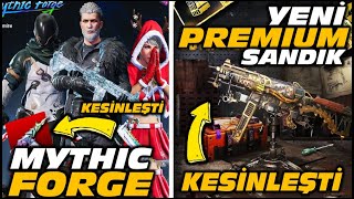 YENİ MYTHIC FORGE  YENİ PREMIUM SANDIK  35 GÜNCELLEMESİ  PUBG MOBILE [upl. by Anitreb]