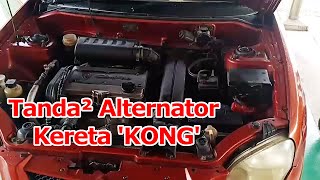 Tanda Alternator Kereta Sudah Rosak  Enjin Kereta Bising [upl. by Durrell]