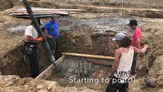 Excavation Foundation amp Backfilling of our barn [upl. by Earahc621]