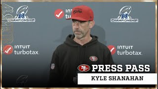 Kyle Shanahan Sets Focus for NFC Championship Game vs Detroit  49ers [upl. by Bili620]