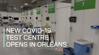 New COVID19 test centre opens in Orléans [upl. by Berard]