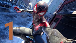 MARVEL’S SPIDERMAN MILES MORALES PS5 Walkthrough Gameplay Part 1  FULL GAME INTRO [upl. by Rednal839]