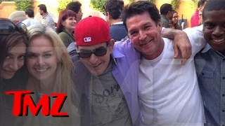 The Good News Theres a Party At Charlie Sheens Yall  TMZ [upl. by Katherin723]