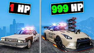 Upgrading to the FASTEST Military Police Car in GTA 5 [upl. by Nyrek]