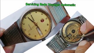 RADO VOYAGER AUTOMATIC  How to Repair a Vintage Watch Automatic [upl. by Daron]