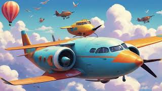 Airplane Song songs kidsfun kidsvideo funforkids toddlersongs airplanesong flyhigh 2024 [upl. by Novyaj593]