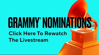 Watch The 2023 GRAMMY Nominations Live [upl. by Nnylkcaj]