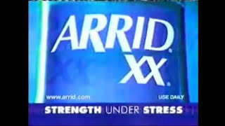 2001 Arrid XX Deodorant Commercial [upl. by Suolekcin330]