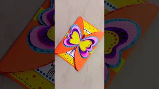 Teachers Day Butterfly Card ☺ DIY Handmade Card shorts youtubeshorts teachersday diy craft [upl. by Pillihpnhoj]