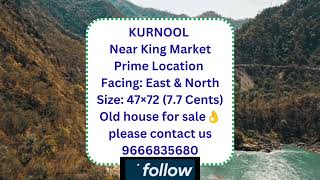 kurnoolrealestate House for sale please contact us 9666835680 [upl. by Three]