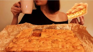 Мукбанг  Домашний Пирог с Капустой  Mukbang Homemade cabbage Pie mukbang [upl. by Jemie]