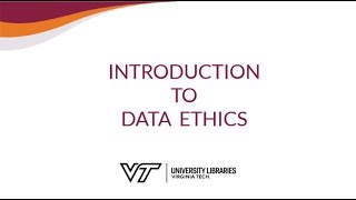 Introduction to Data Ethics [upl. by Wilkens967]