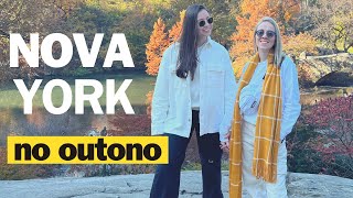 VLOG  2 DIAS EM NOVA YORK  Central Park Times Square Brooklyn [upl. by Lama]