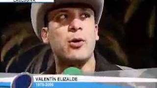 la ùltima entrevista de Valentìn Elizalde [upl. by Adnohser]