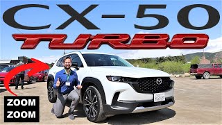 2024 Mazda CX50 Turbo Is The New CX50 Worth A Look [upl. by Lambard303]