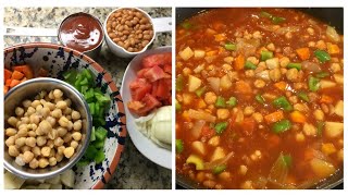 Vegetarian Chick Pea FilipinoStyle Menudo  Filipino Style Chick Pea Stew [upl. by Azirb306]