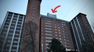 HUGE Abandoned Psychiatric Hospital ROOFTOP [upl. by Zhang]