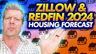 Zillow vs Redfin Unveiling the Housing Forecast for 2024 [upl. by Anomis]