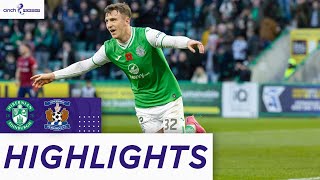 Hibernian 10 Kilmarnock  Josh Campbell Gives Hibs Win  cinch Premiership [upl. by Furie]