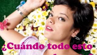 Lily Allen  The Fear Traducida [upl. by Falk]