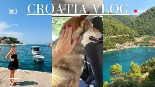 CROATIA PART 2 KORCULA ADVENTURES ROAD TRIP WINERIES TEDDY AND SCUBA DIVE SITES [upl. by Mei789]