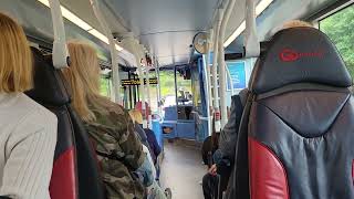 THE POPPY BUS Onboard X Lines X1 to Peterlee  Go North East 6333  NK67 GOC [upl. by Cerveny]