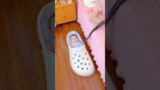 🍼👩‍🍼🤰Baby entertainment  Baby care products  Peephole crib shoes online babyfun cute babytoys [upl. by Omura973]