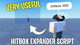 Roblox Hitbox Expander Script For All Games VERY USEFUL  Direct Link Pastebin [upl. by Eniretak624]