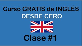 Clase 1 de INGLÉS BÁSICO  SOY MIGUEL IDIOMAS [upl. by Eidualc]