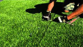 How to Seam Artificial Grass  Brought to you by SGW [upl. by Gerianne814]