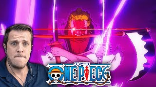 ThreeSword Style Overcomes Danger  One Piece Anime Reaction [upl. by Akinehc342]