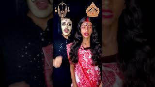 Asur 🧟‍♂️💀 Vs Durga Mata🌟🛕Look Challenge🌸🙏Prashant Sharma shorts ytshorts funnyshorts durgapuja [upl. by Kramnhoj]