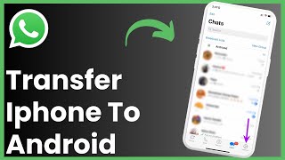 How To Transfer Whatsapp From Iphone To Android Without Cable [upl. by Corrinne]