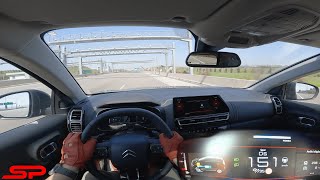 2024 CITROEN C5 AIRCROSS HYBRID  POV Test Drive I 4K [upl. by Srednas]