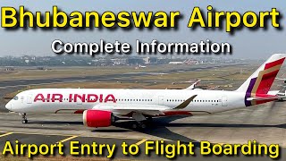 Bhubaneswar Airport Complete Information  Biju Patnaik International Airport [upl. by Pinter]