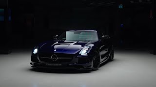 MercedesBenz AMG SLS Black Series 1 of 1 Gullwing Doored Review [upl. by Stewardson]