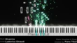 Ludovico Einaudi  Divenire  Piano version created by Piano TOLE [upl. by Cheadle855]