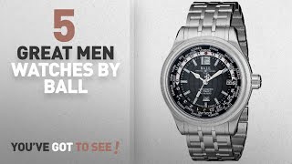 Top 10 Ball Men Watches  Winter 2018  Ball Mens GM1020DS1CAJB Trainmaster Analog Display Swiss [upl. by Acined191]