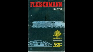 Fleischmann Katalog 19671968 Modelleisenbahn 187 H0 [upl. by Tan]