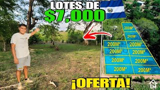 ENCONTRAMOS LOTES SUPER BARATOS EN EL SALVADOR 🤑 ¡ESTO VALEN LOS TERRENOS 🇸🇻 [upl. by Akcimahs148]