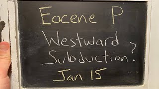 Eocene P  Westward Subduction w Karin Sigloch [upl. by Lyrret]