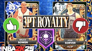 NEW 3PT ROYALTY CARDS IN NBA 2K25 MyTEAM WHICH PLAYERS ARE WORTH BUYING [upl. by Yacano]