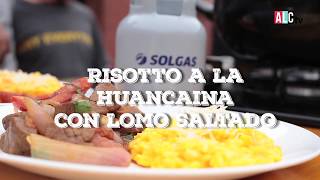 Recetario ALC l Cómo hacer risotto a la huancaína [upl. by Fredella]