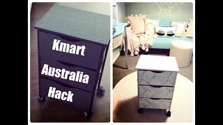 KMART AUSTRALIA HACK UNDER DESK STORAGE [upl. by Suirad]