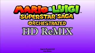 20 Cacklettas Theme MampL Superstar Saga Orchestrated HD ReMIX [upl. by Gnehc]