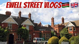 KENYAN VLOGING IN THE STREETS OF EWELL IN WEST LONDON [upl. by Arrik]